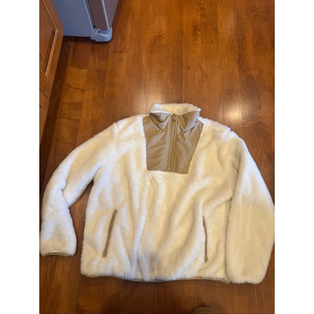 Woman’s Lands end quarter zip super soft size S